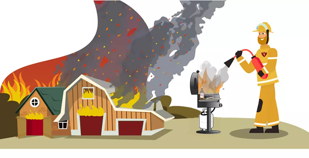 ... ČE PA POGASIMO ŽAR - BO VSE V REDU ...