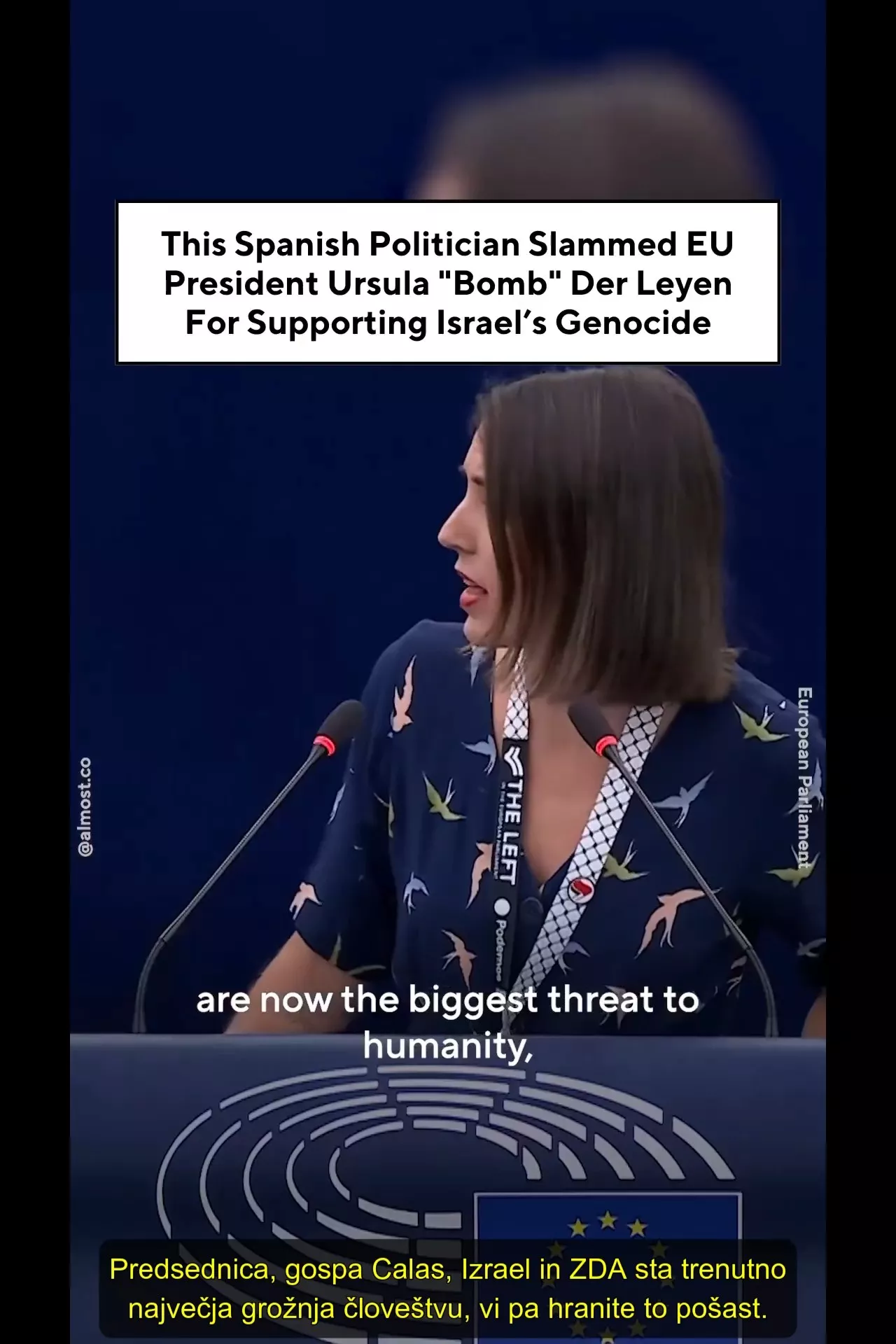 ČE HOČETE VOJNO, POJDITE SAMI ...