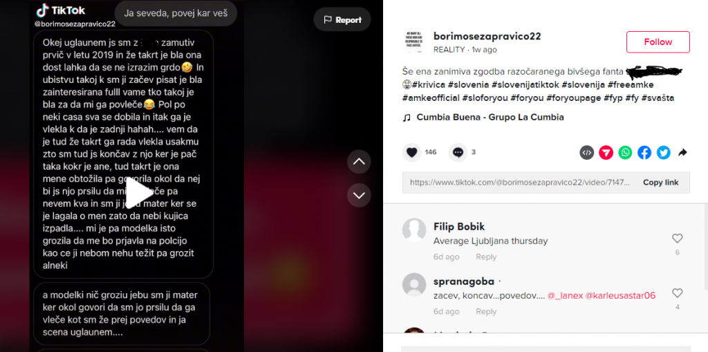 
				Foto: Posnetek zaslona-TikTok			