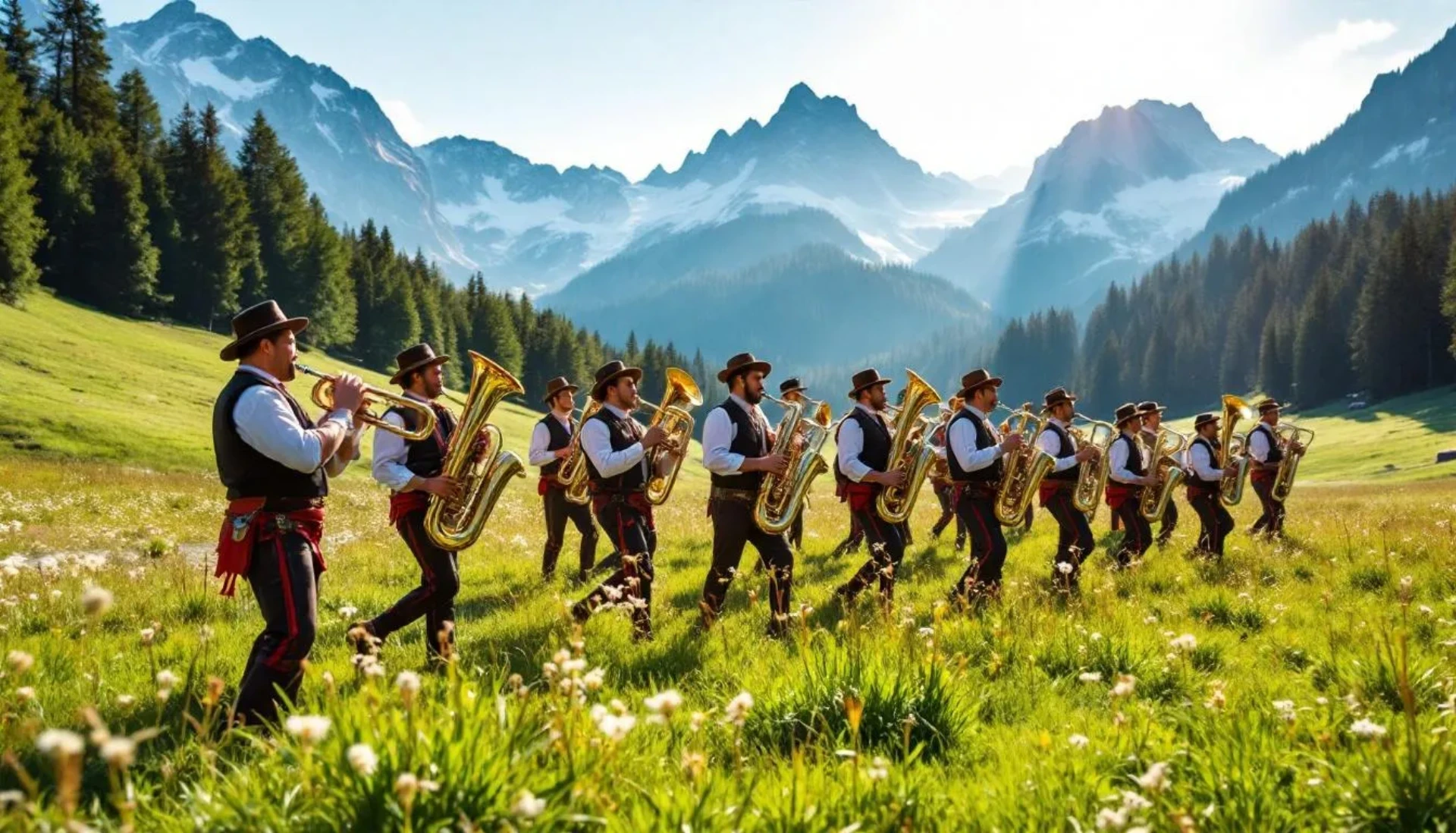 Godba v alpski dolini