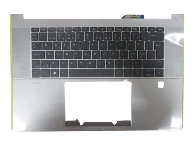 HP Zbook Studio 16" G9/G10 Topcover - NORDIC - BL