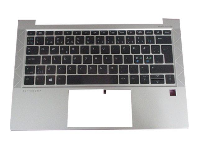HP 830 G7/G8 - Topcover Keyboard Nordic  - BL Repr
